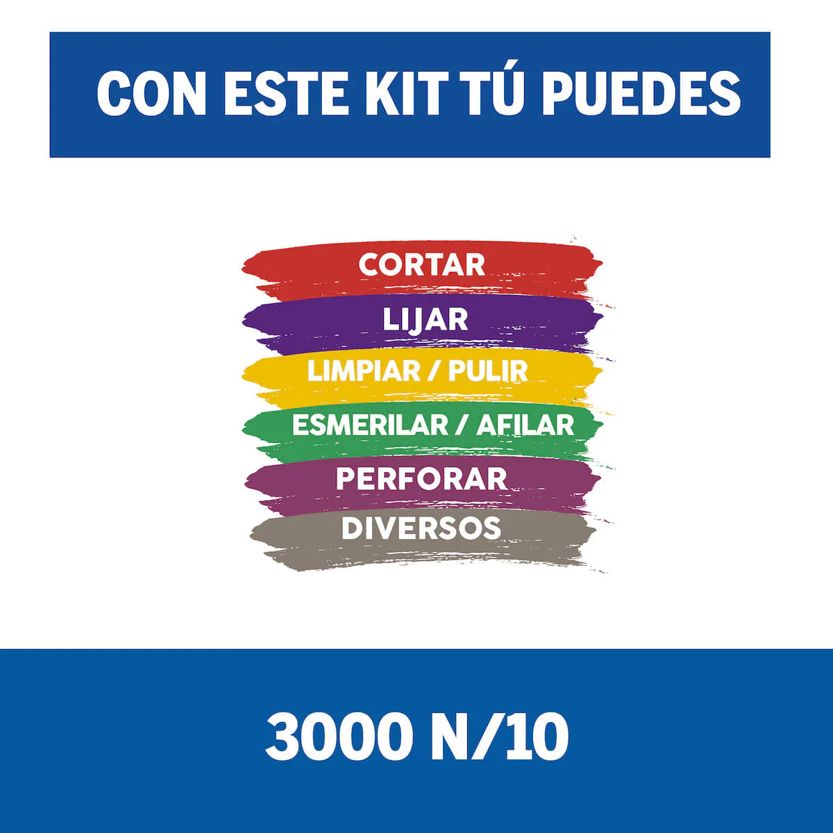 3000 Mototool Con 10 Accesorios - Image 4