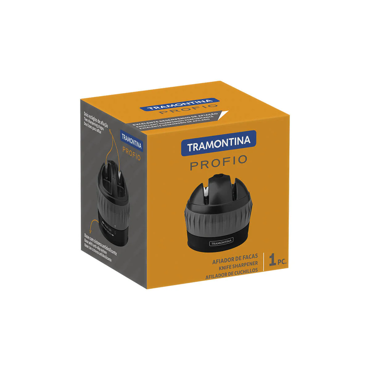 Afilador de cuchillos profio color negro Tramontina - Image 8
