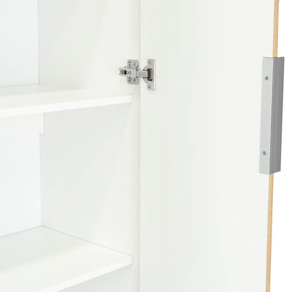 Alacena Diamante, Blanco y Cartagena, Amplios Espacios Para Guardar Alimentos y Electrodomésticos - Image 12