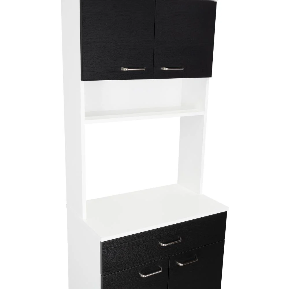 Alacena Huzy, Blanco y Wengue, con Amplia Capacidad de Almacenamiento - Image 20