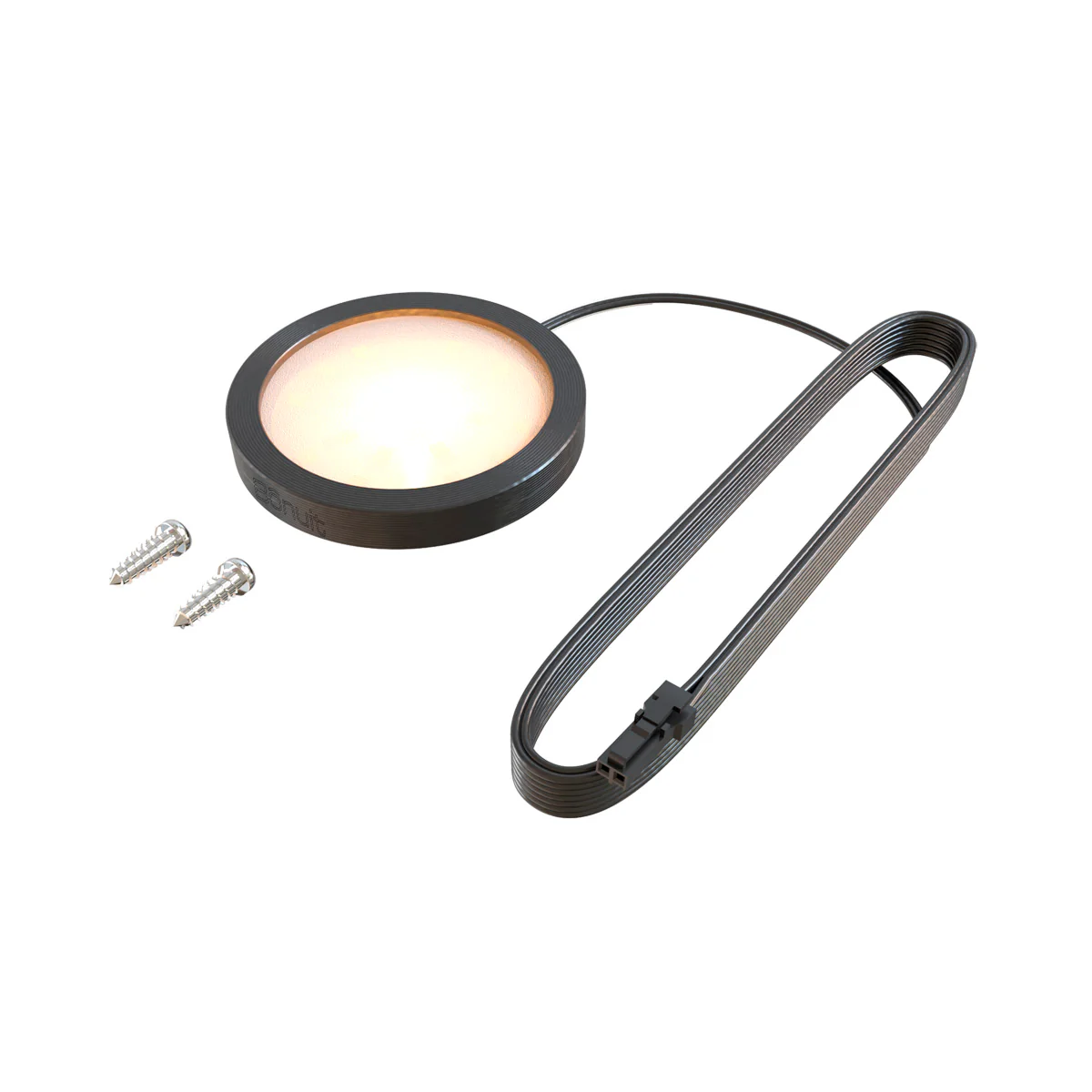 Bala led de sobreponer aluminio negro o anodizado con luz integrada neutra o cálida - Image 3