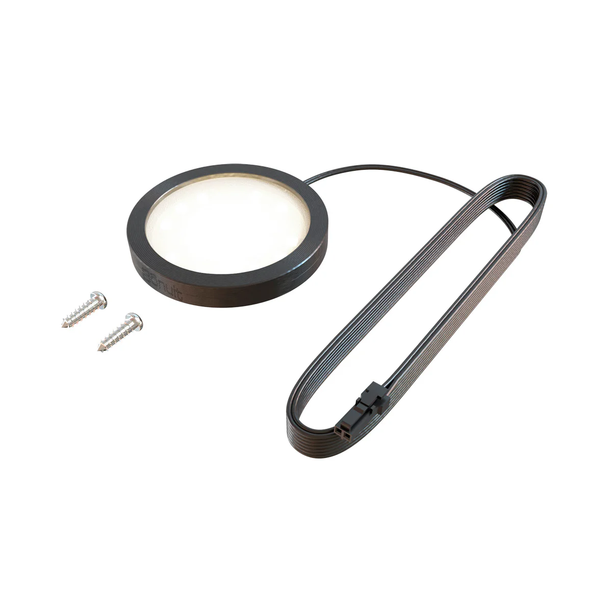 Bala led de sobreponer aluminio negro o anodizado con luz integrada neutra o cálida - Image 6