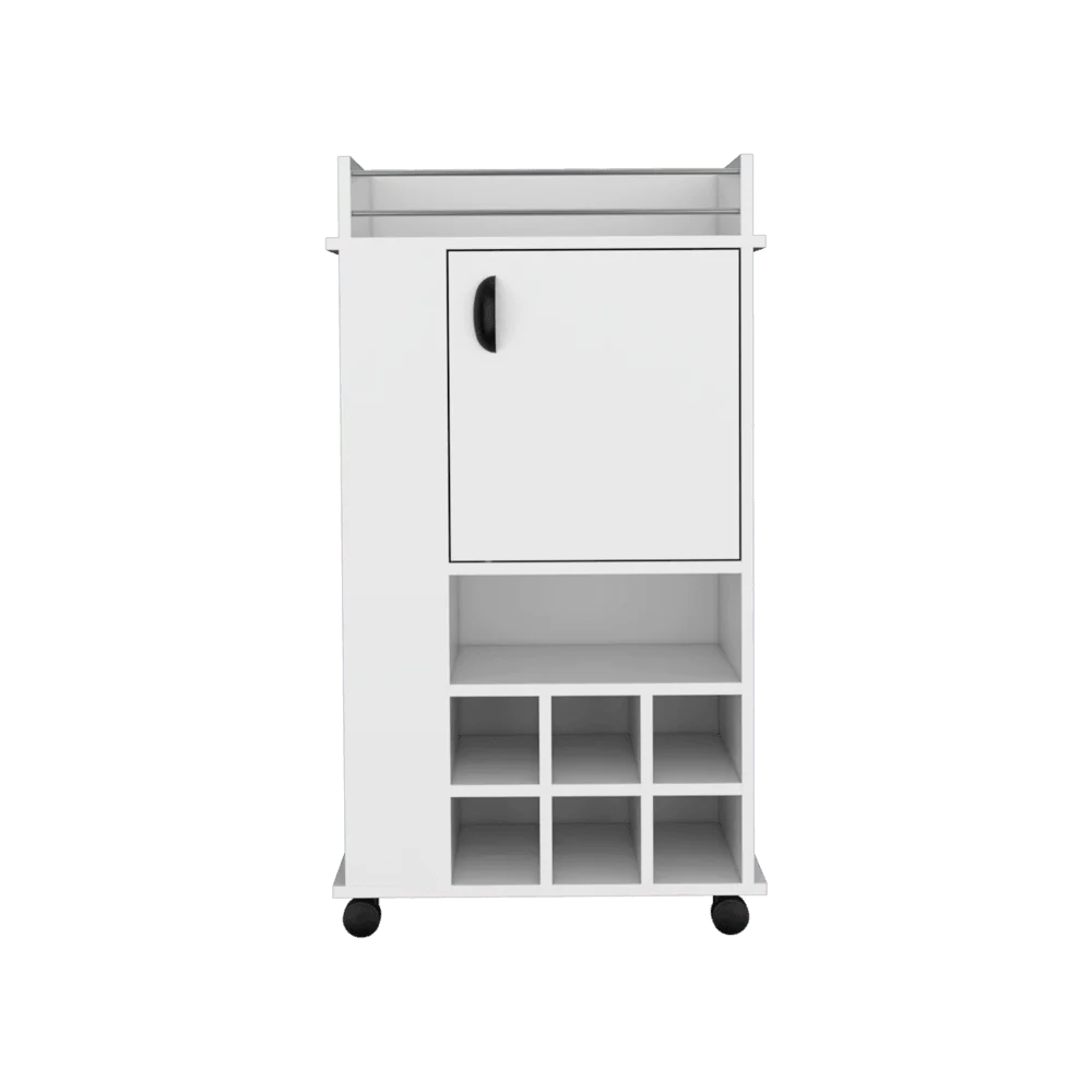 Bar Finland, Blanco Duqueza, Con amplios espacios para ubicar botellas ZF - Image 5