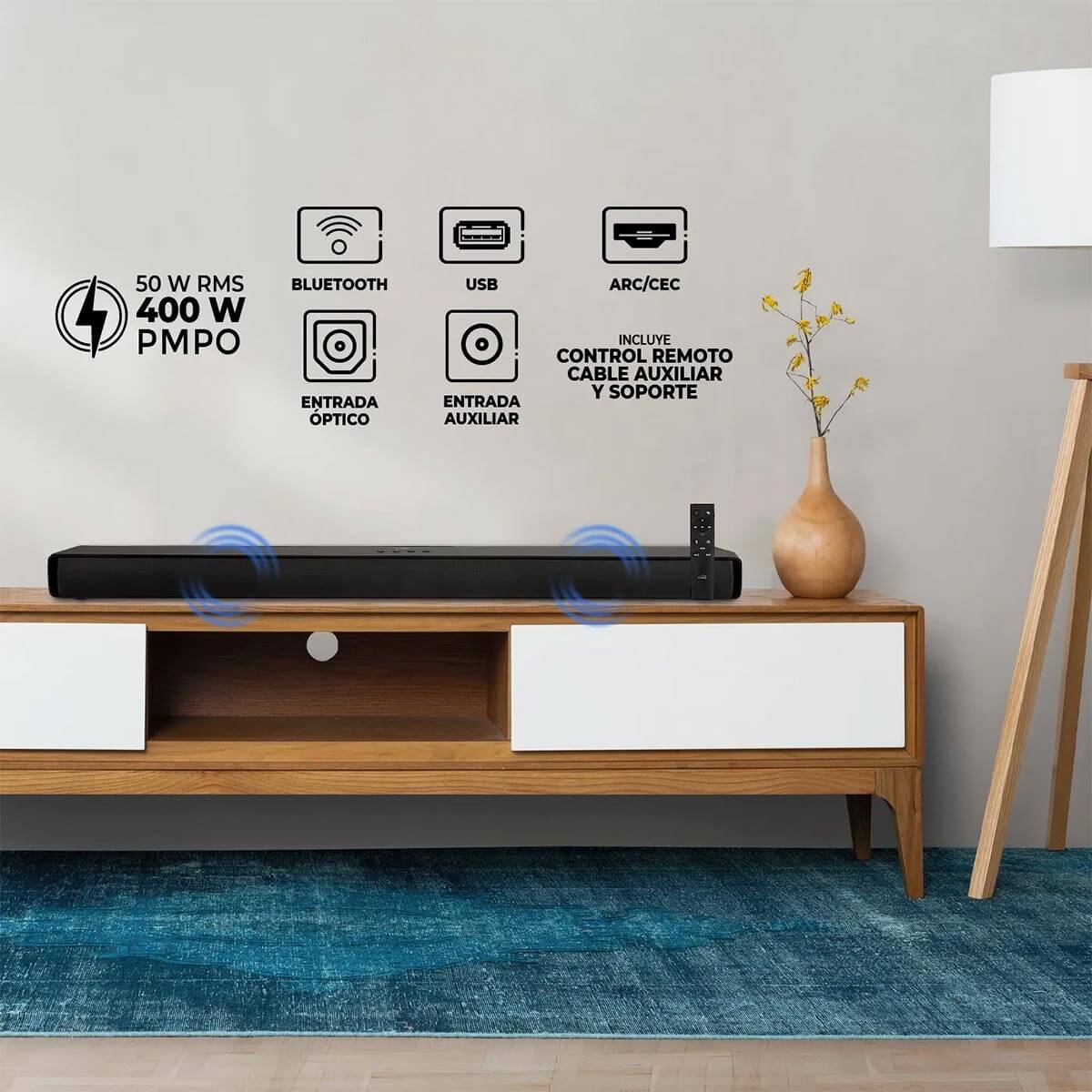 Barra de sonido con control remoto - Image 9