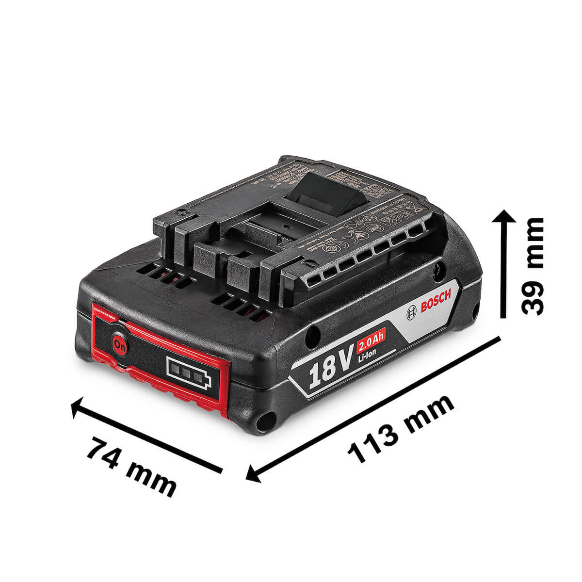 Batería de iones de litio 18V GBA 18V 2,0 Ah Bosch - Image 5