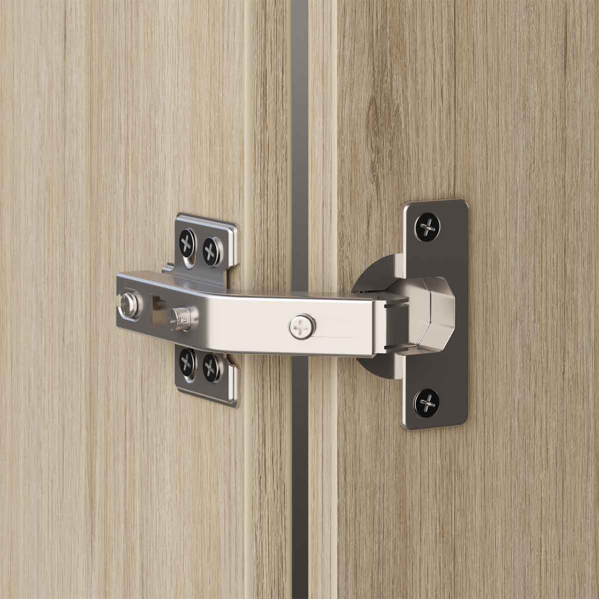Bisagra de cazoleta para mueble esquinera puerta plegable de 135°
