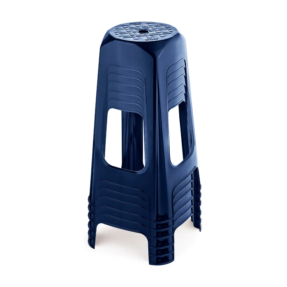 Butaco bar azul navy marca Rimax - Image 3