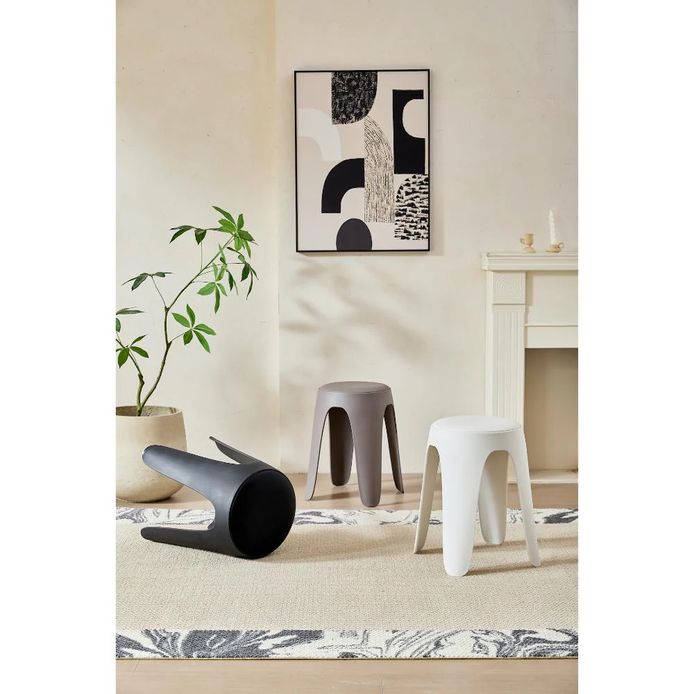 Butaco Con Cojin Else, Color Negro, Diseño Moderno incluye cojín - Image 8