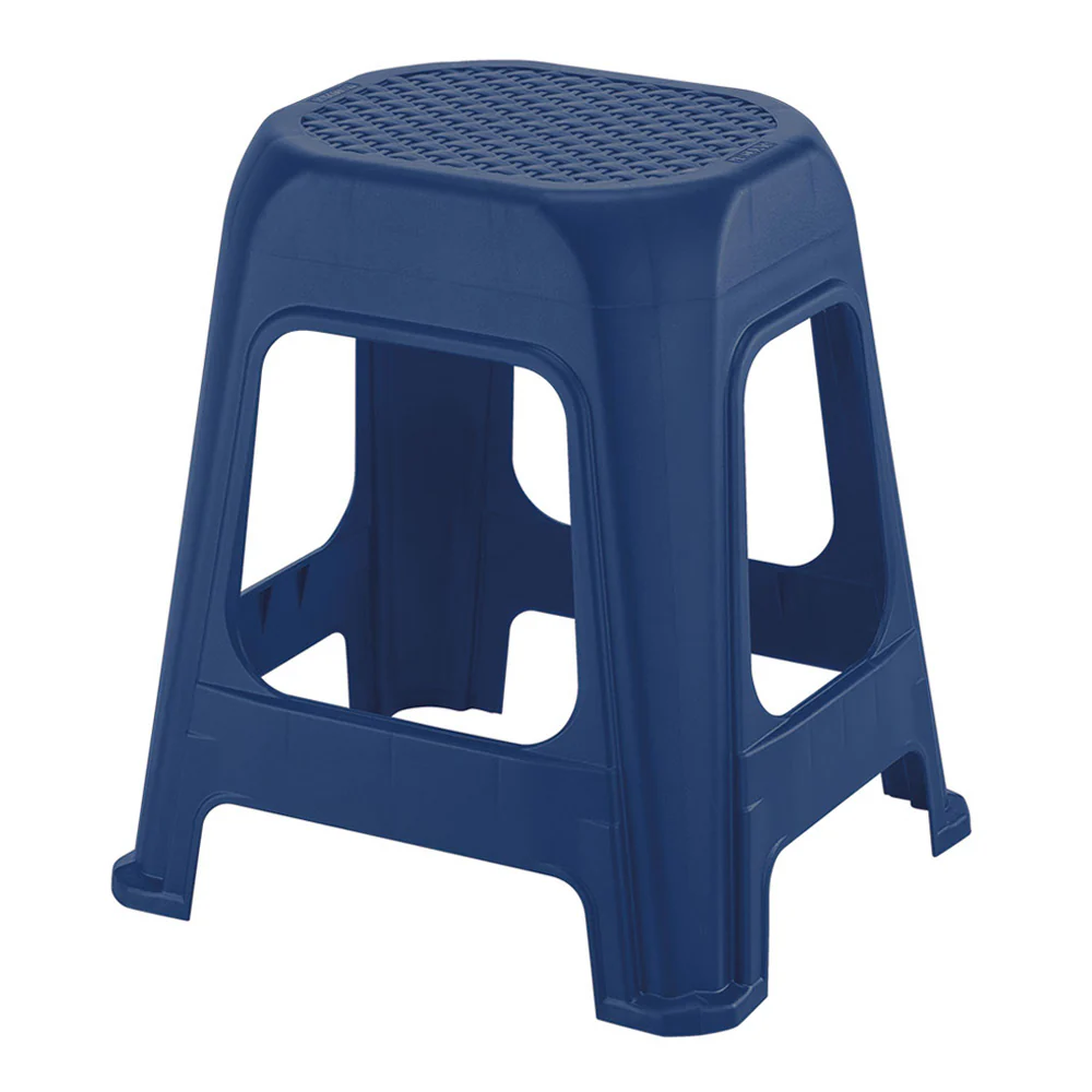 Butaco de plástico grande azul navy marca Rimax - Image 2