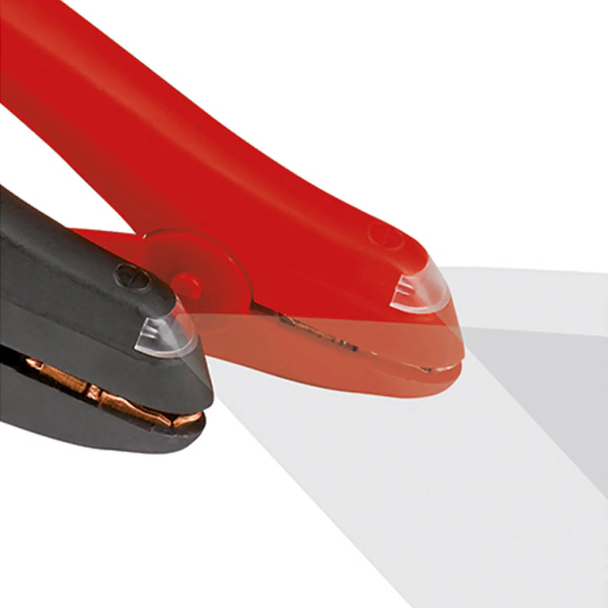 Cables roba corriente 3.5 mt con luz led 350 amp marca Einhell - Image 2