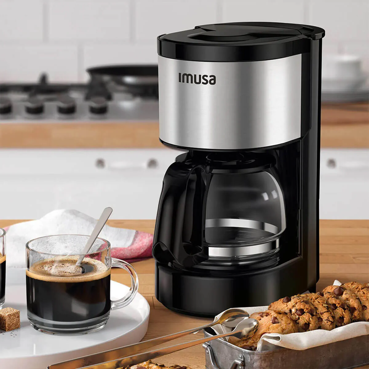 Cafetera 1.2 litros 6 tazas marca imusa - Image 5