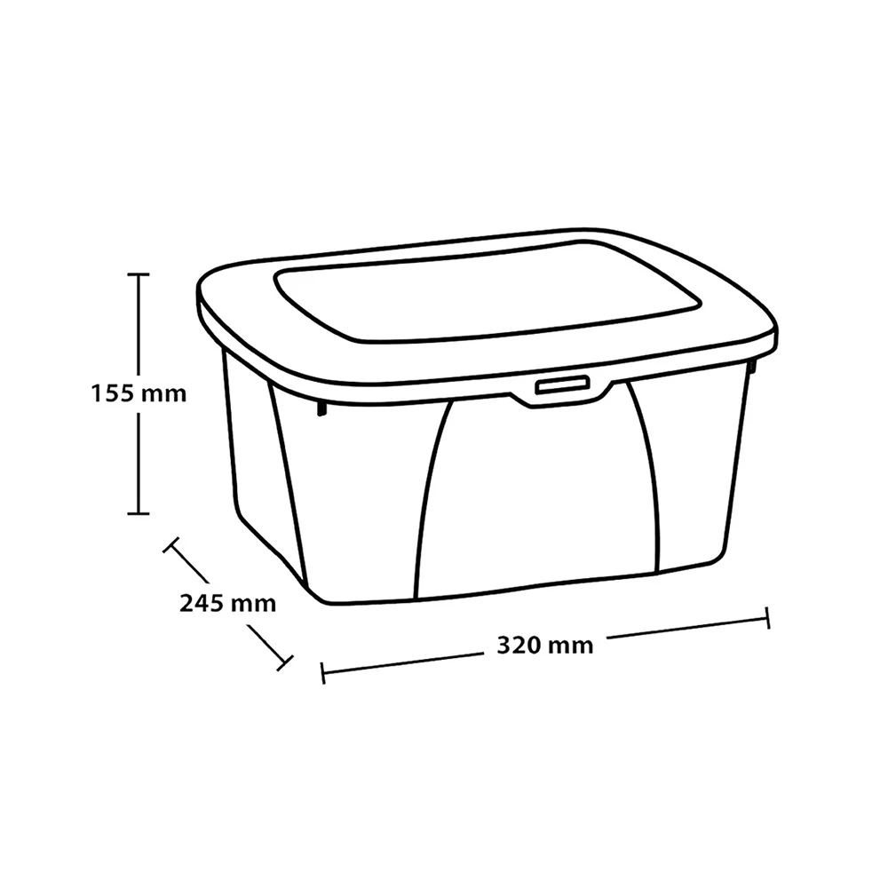 Caja multiuso 6 litros marca Rimax - Image 4