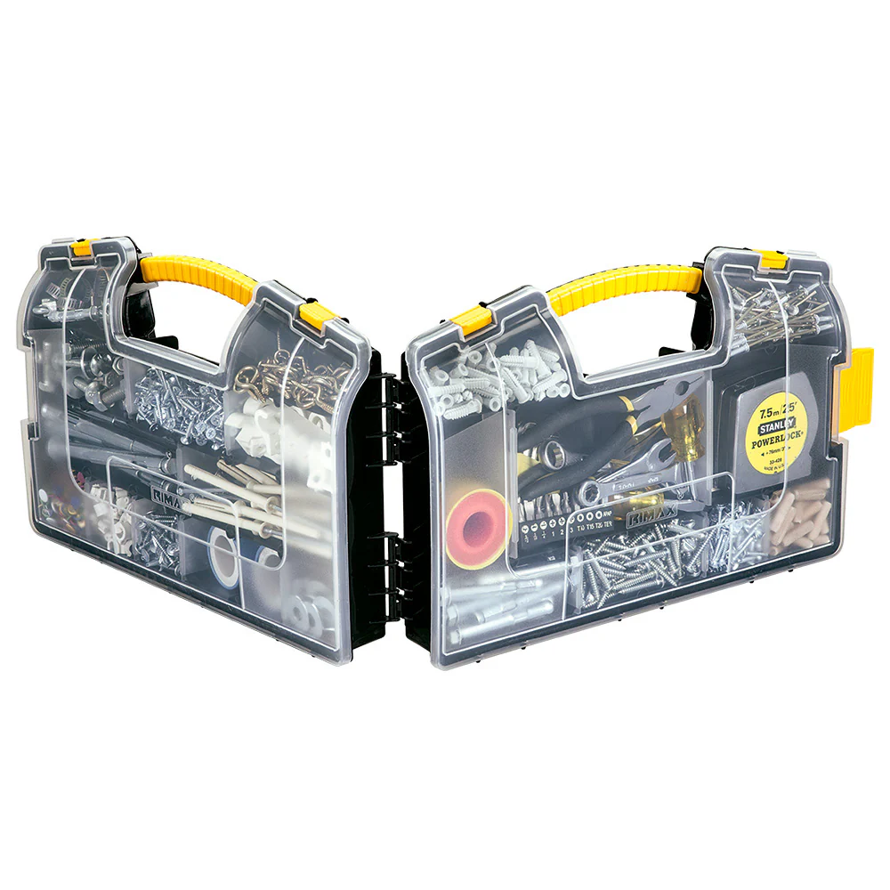 Caja organizadora doble plegable 380 milimetros negro marca Rimax - Image 4