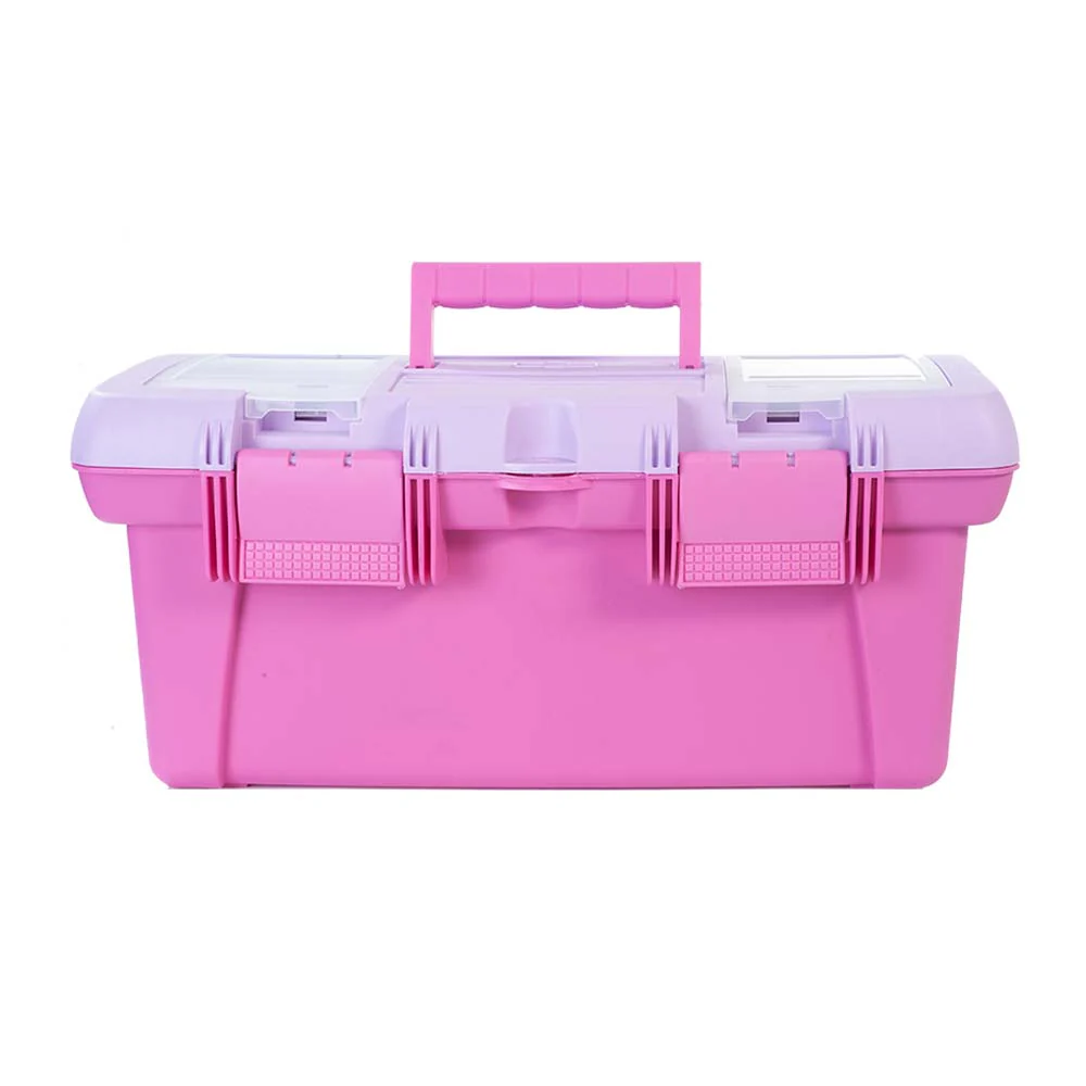 Caja vanity profesional rosado fuerte marca Rimax