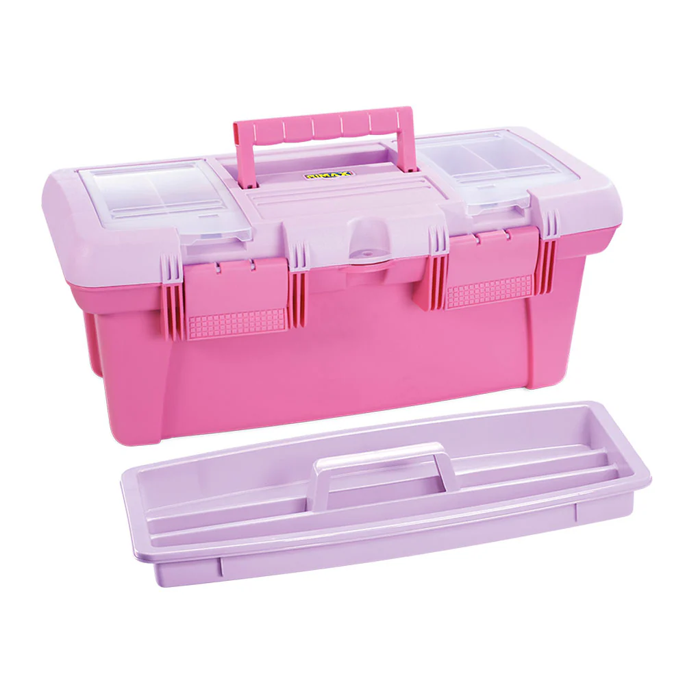 Caja vanity profesional rosado fuerte marca Rimax - Image 3