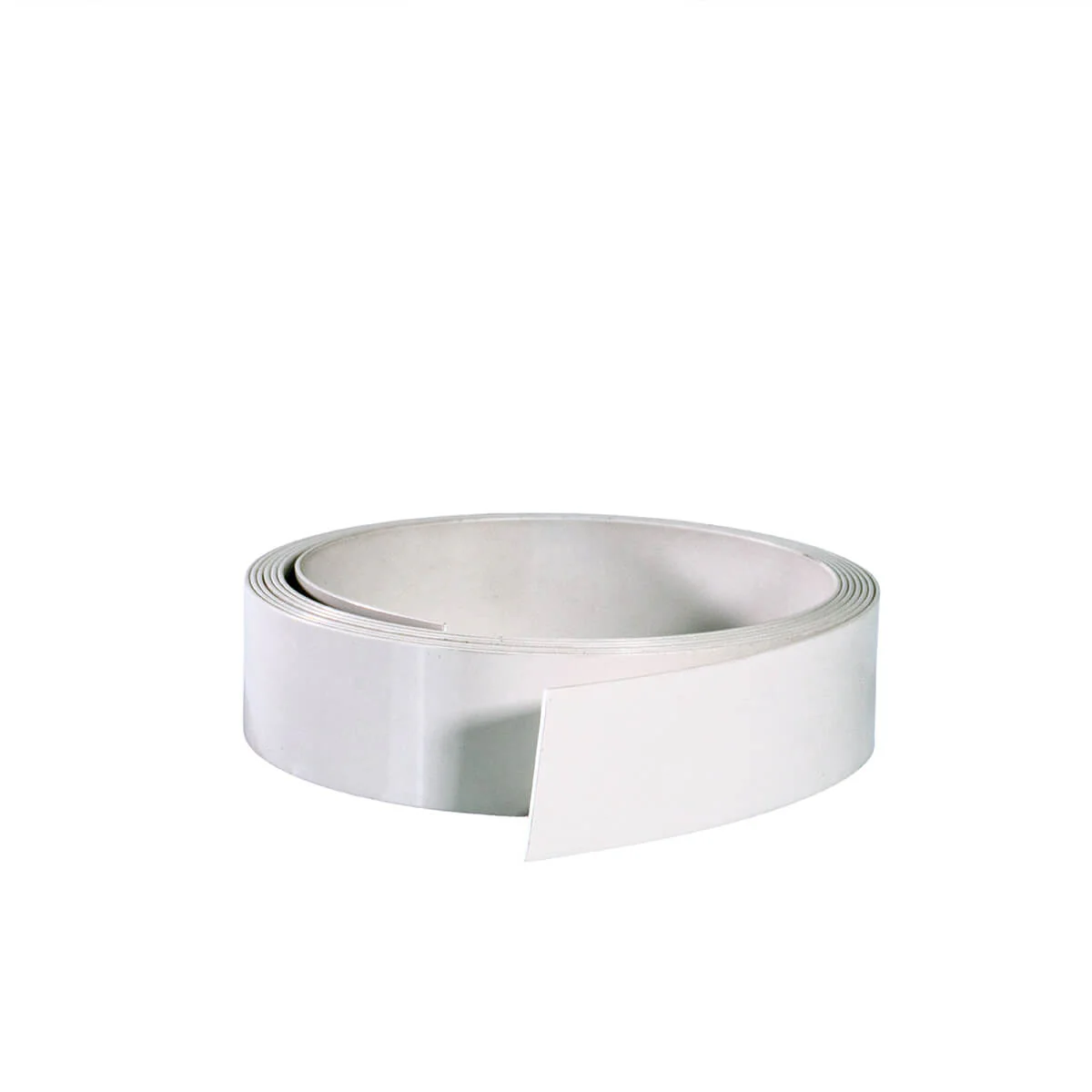 Canto semirigido alto brillo color blanco metalico - Image 2