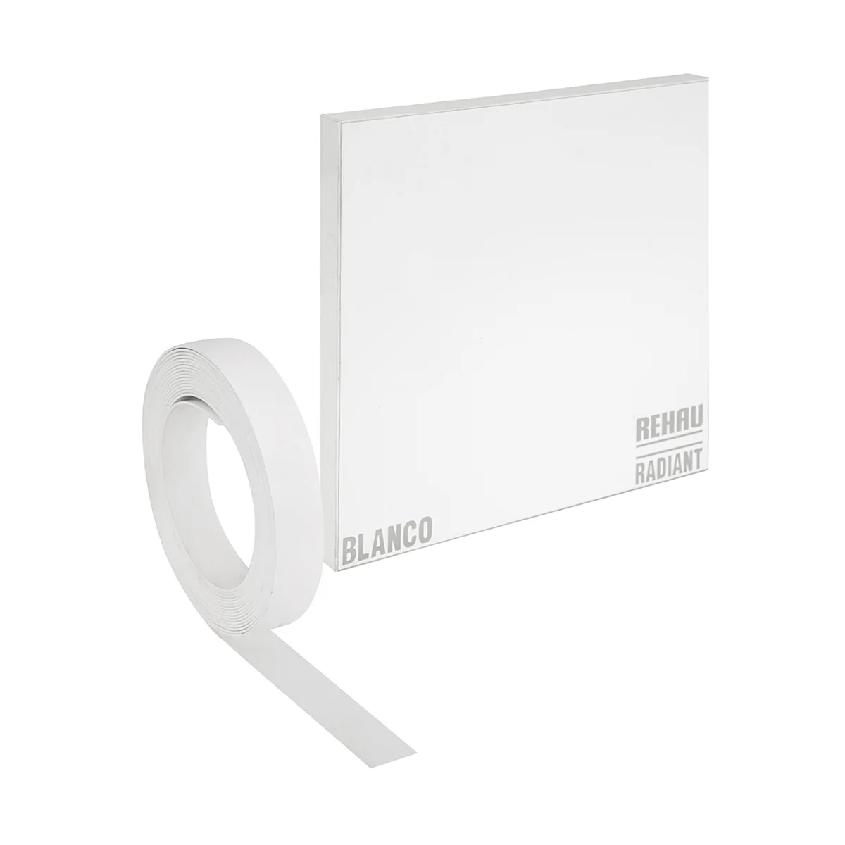 Canto semirigido Elegant Matt color blanco