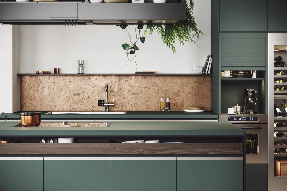 Canto semirigido elegant matt color olive detoir - Image 2