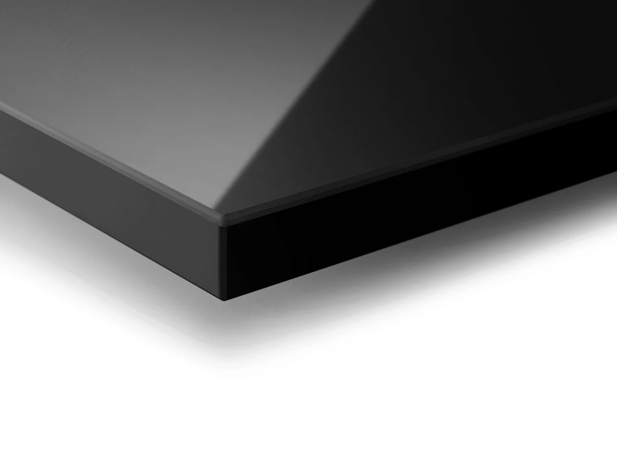 Canto semirigido mirror gloss color negro - Image 4