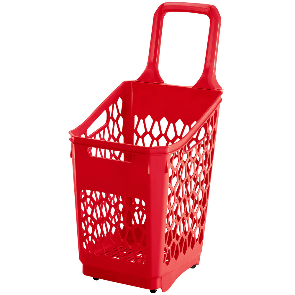 Cesta de mercado 65 l rojo marca Rimax - Image 4