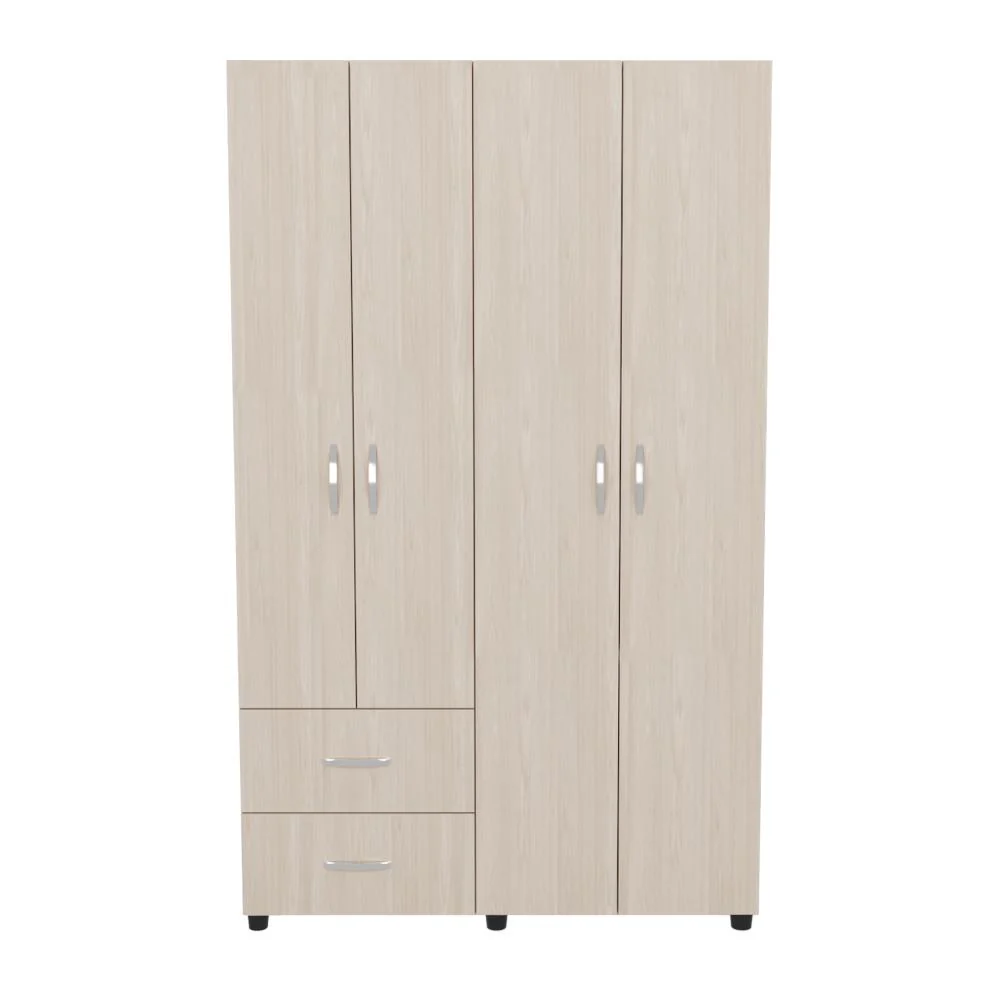 Closet Barin 120, Nevado y Blanco, Con Cajones De Gran Capacidad Para Su Almacenamiento - Image 6
