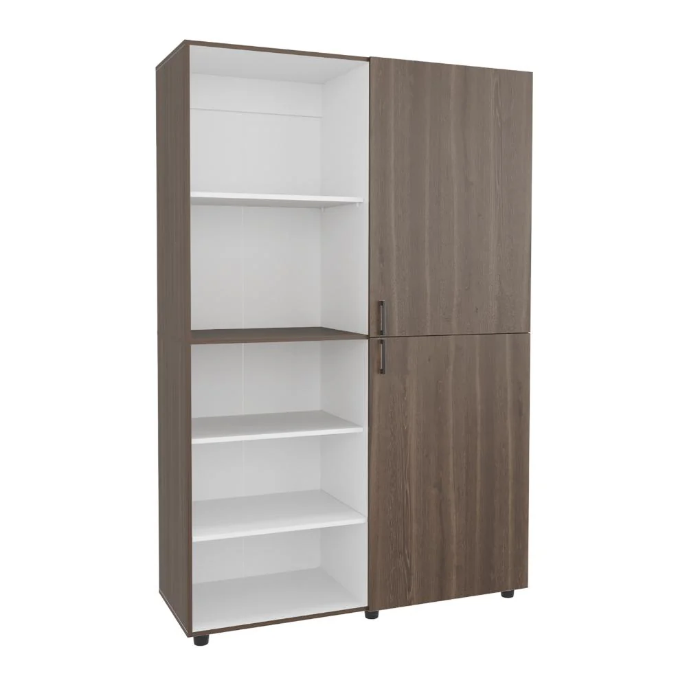 Closet Econo, Milan y Blanco Duqueza, Pequeño Con Amplios Espacios Para Guardar Ropa ZF - Image 5