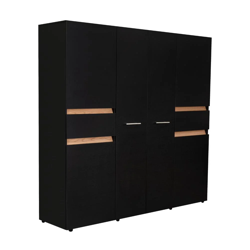 Closet Grande Imperial 200x200 Wengue y Fresno Europeo