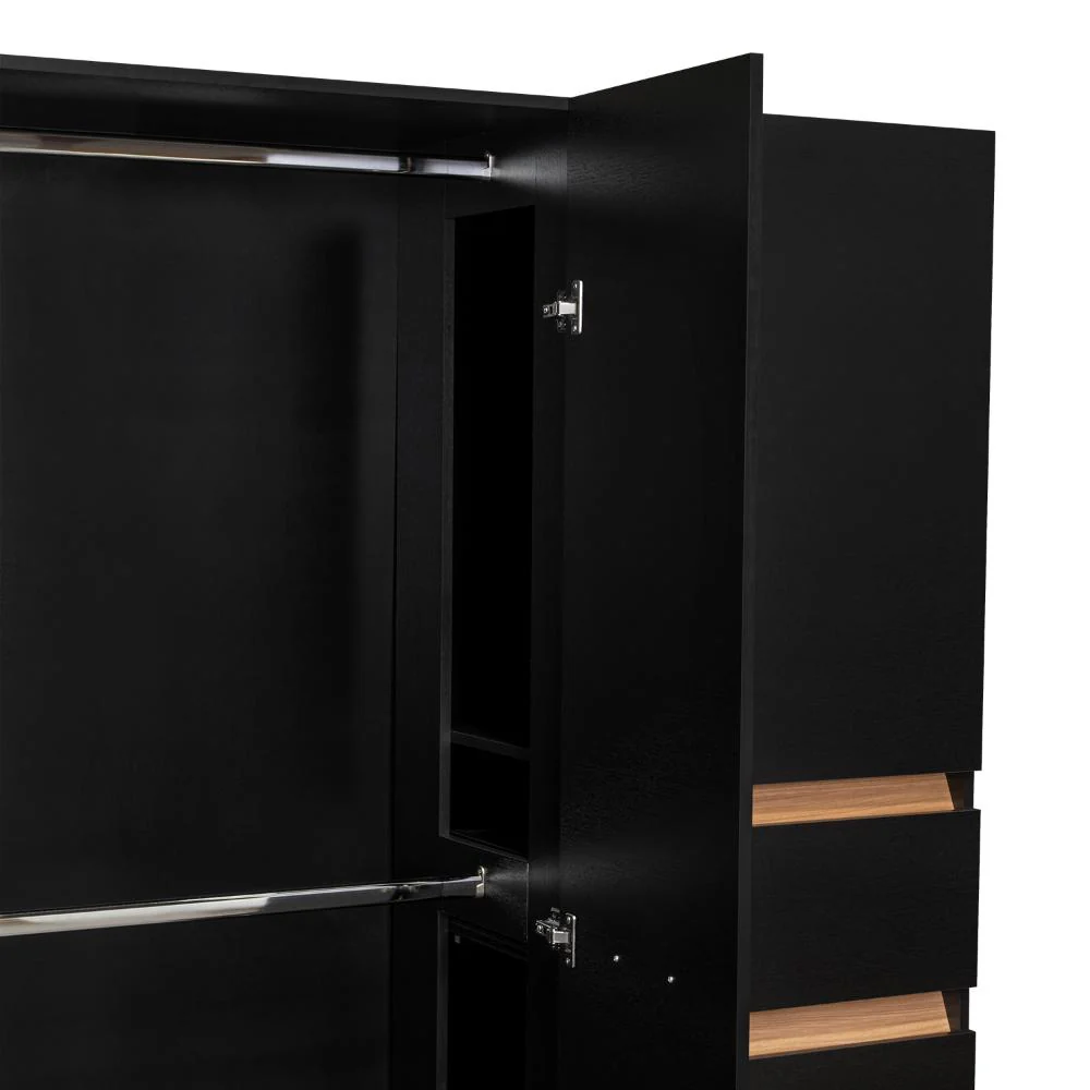 Closet Grande Imperial 200x200 Wengue y Fresno Europeo - Image 13