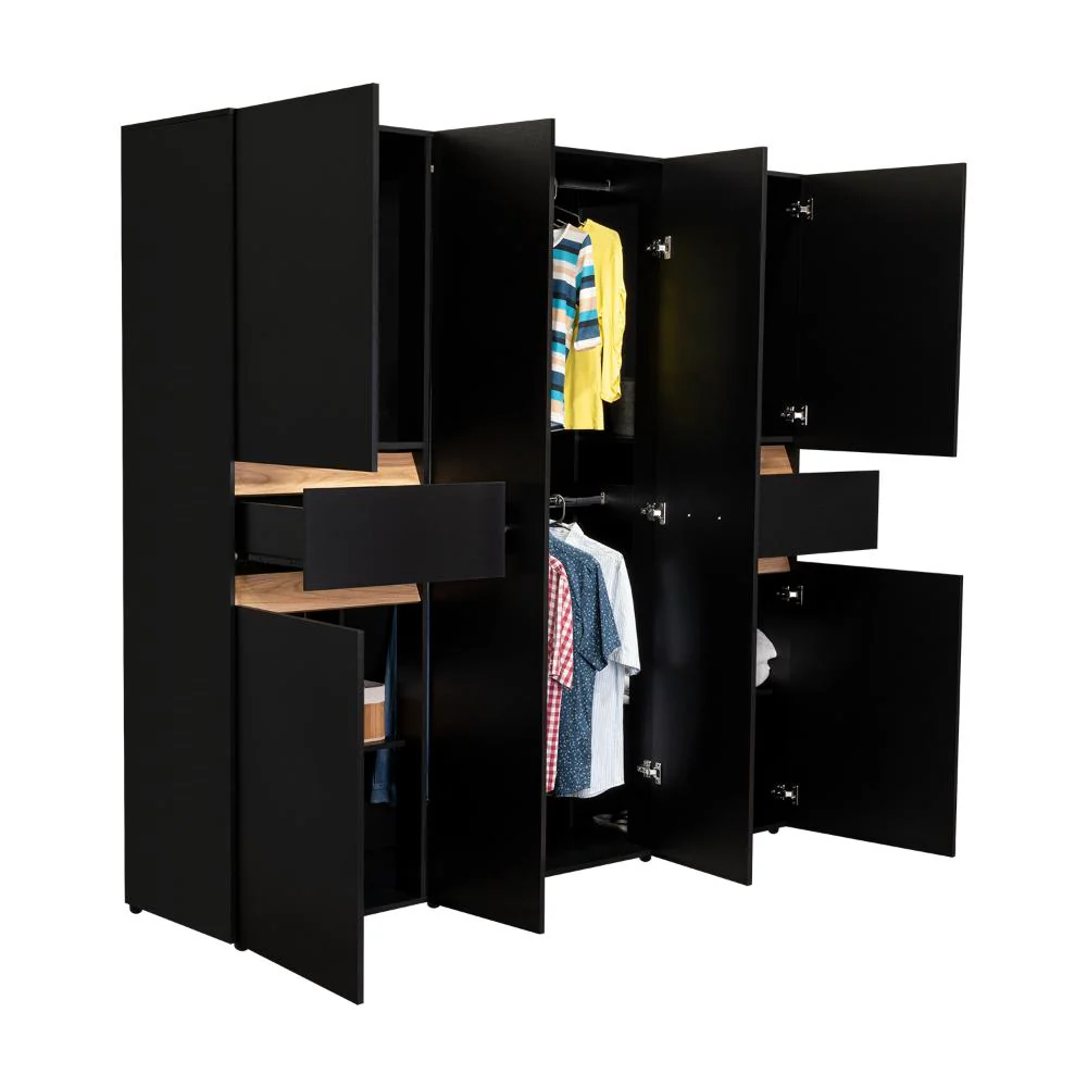 Closet Grande Imperial 200x200 Wengue y Fresno Europeo - Image 2