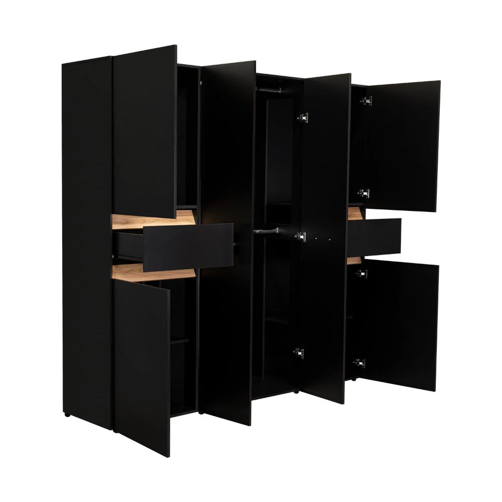 Closet Grande Imperial 200x200 Wengue y Fresno Europeo - Image 3
