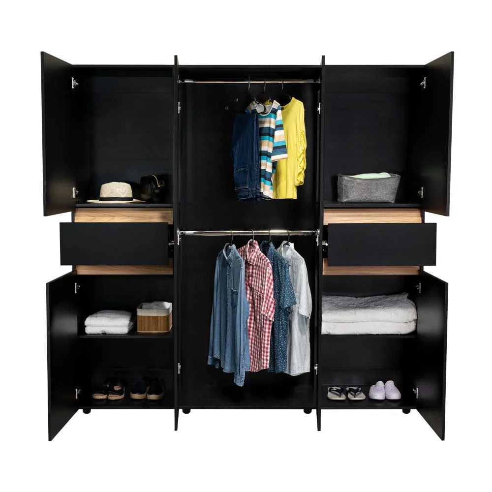 Closet Grande Imperial 200x200 Wengue y Fresno Europeo - Image 4