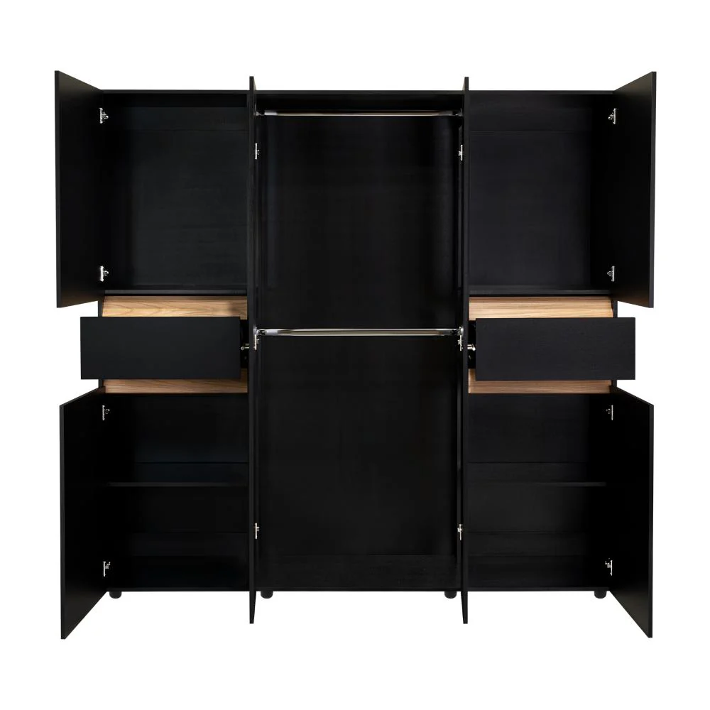 Closet Grande Imperial 200x200 Wengue y Fresno Europeo - Image 8
