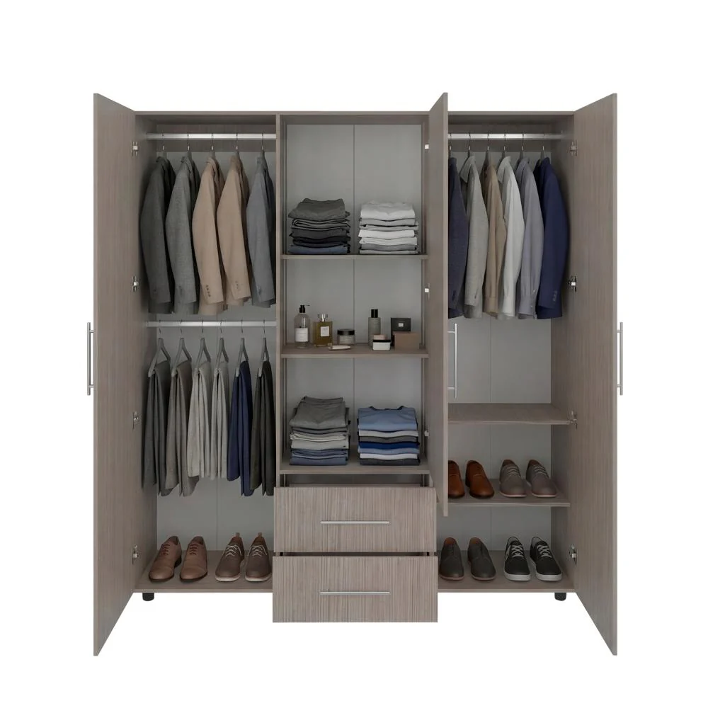 Closet Grays, Positano y Blanco, Puerta Con Espejo - Image 4