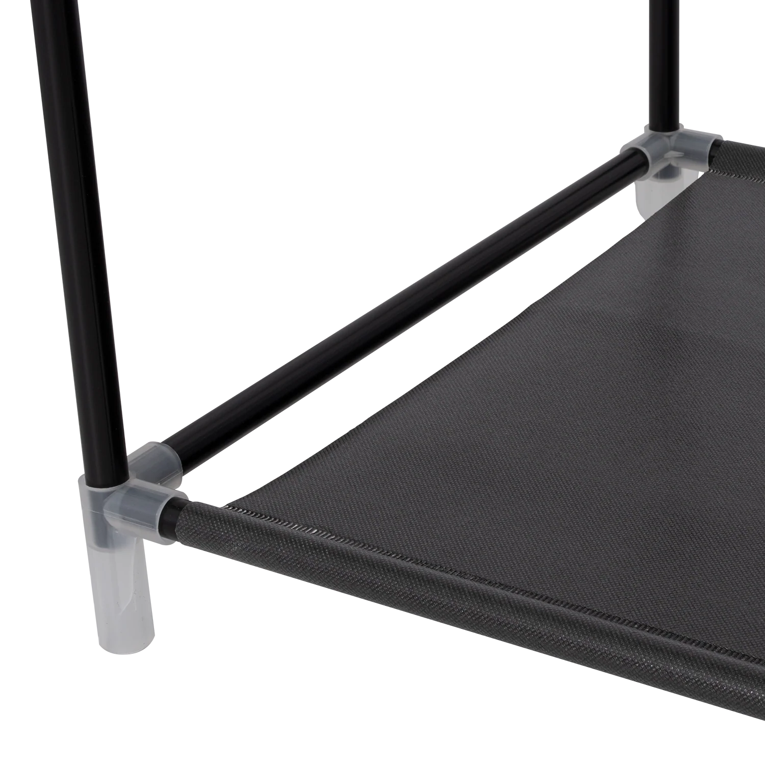 Closet Portátil Jesan, Negro, Variedad de Entrepaños en Tela - Image 12