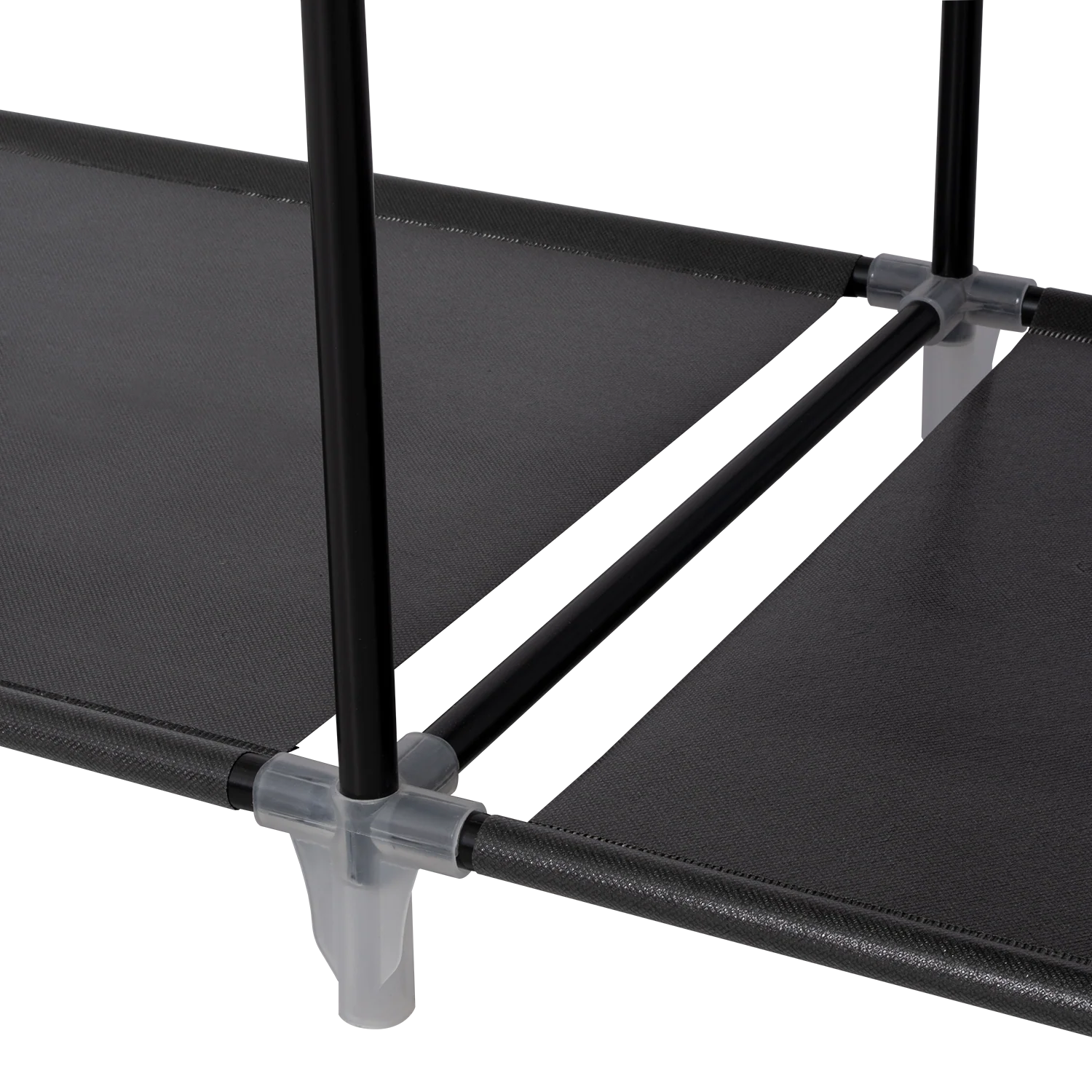 Closet Portátil Jesan, Negro, Variedad de Entrepaños en Tela - Image 14