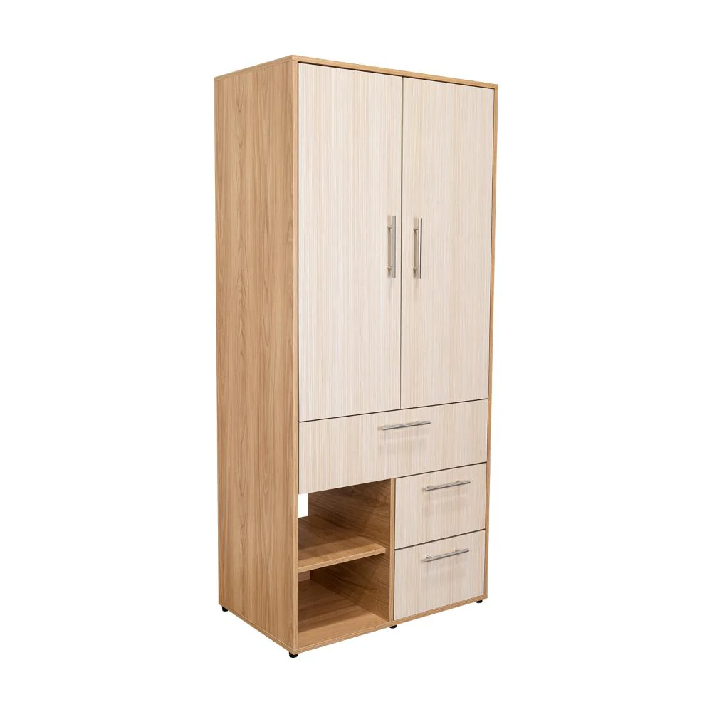 Closet sevilla, Fresno Europeo, con Dos Puertas Abatibles y Tres Cajones - Image 7