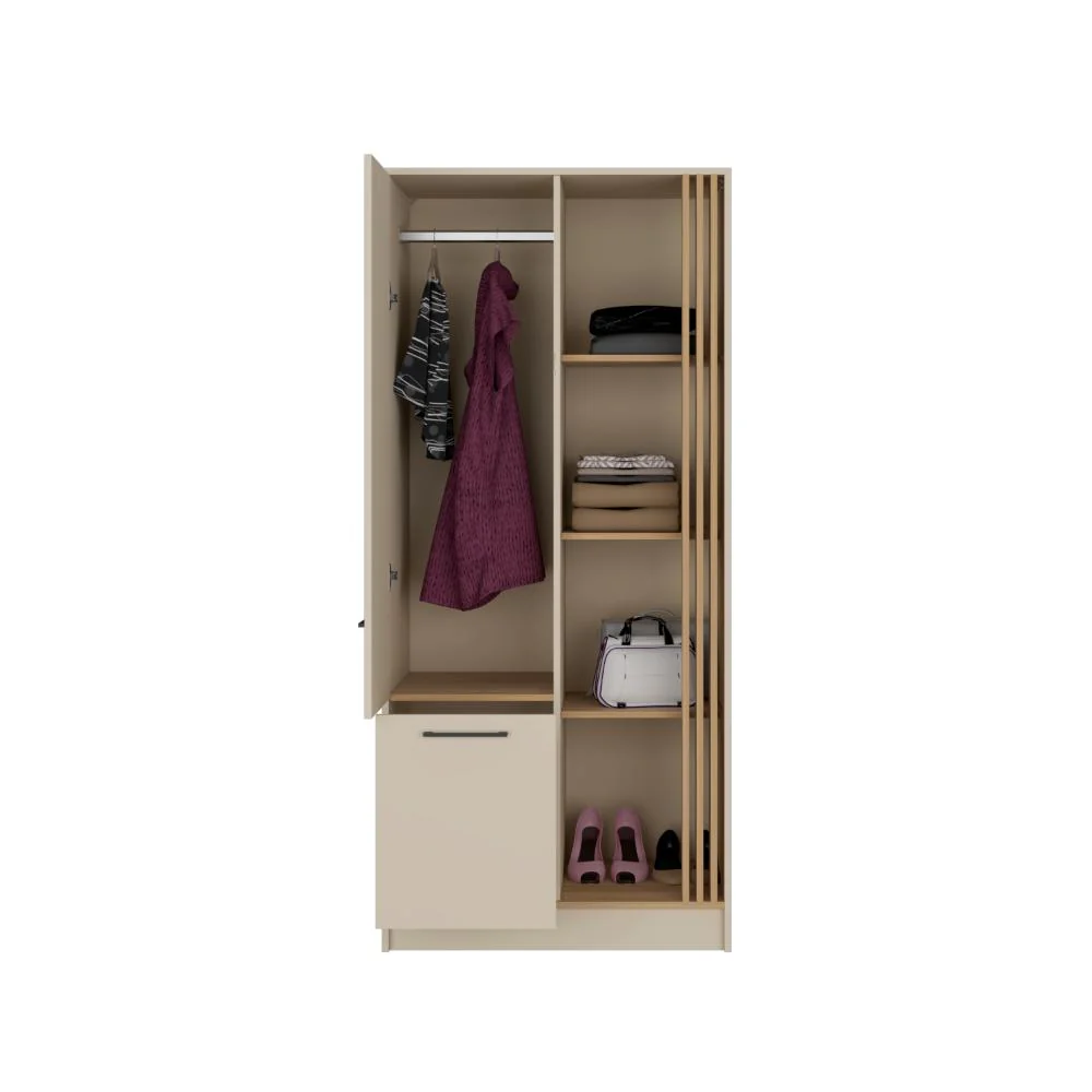 Closet Vanez, Capri y Fresno Europeo, una puerta abatible y un cajon - Image 3