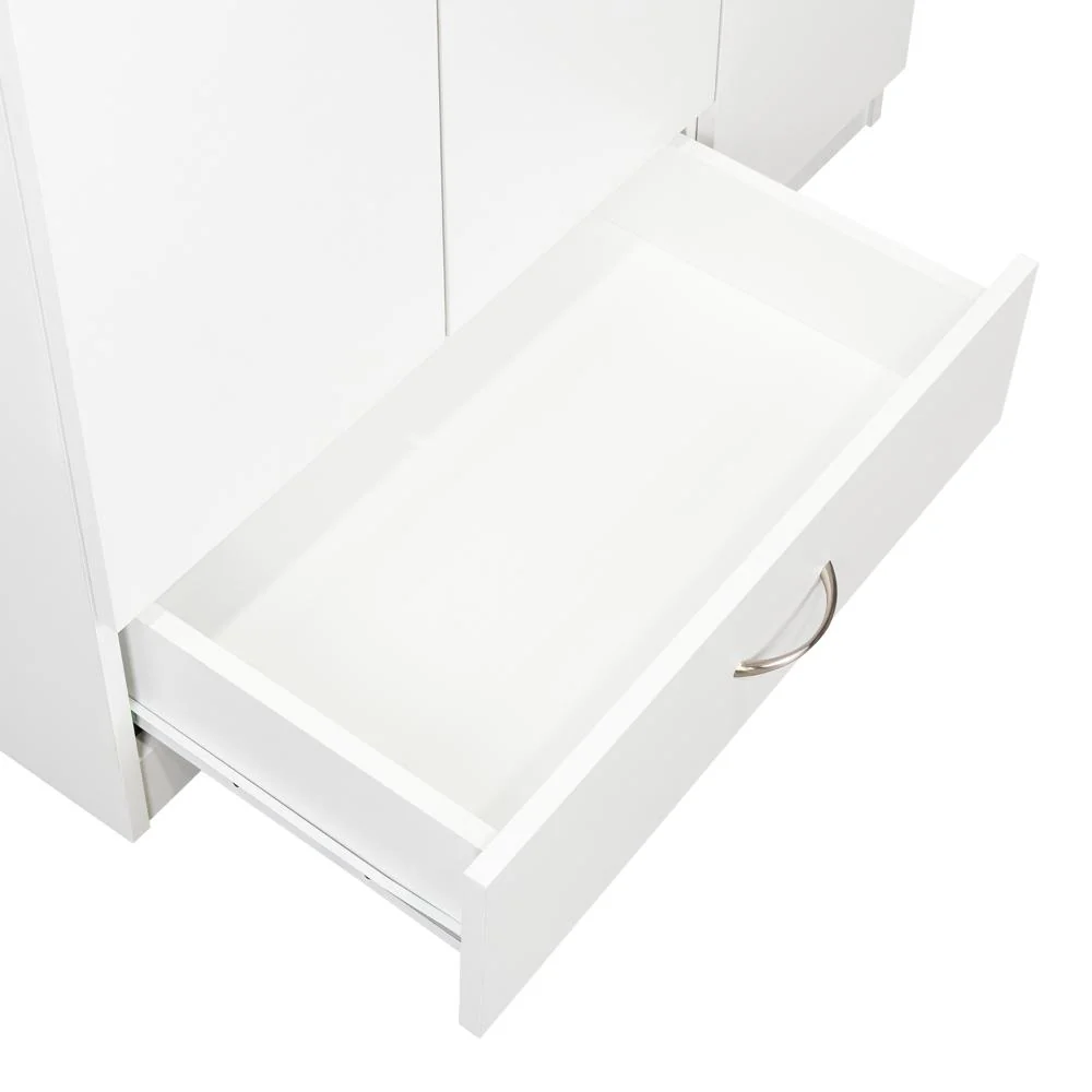 Closet Viltex, Blanco, Con Un Cajon, Amplios Espacio Para Ropa - Image 10