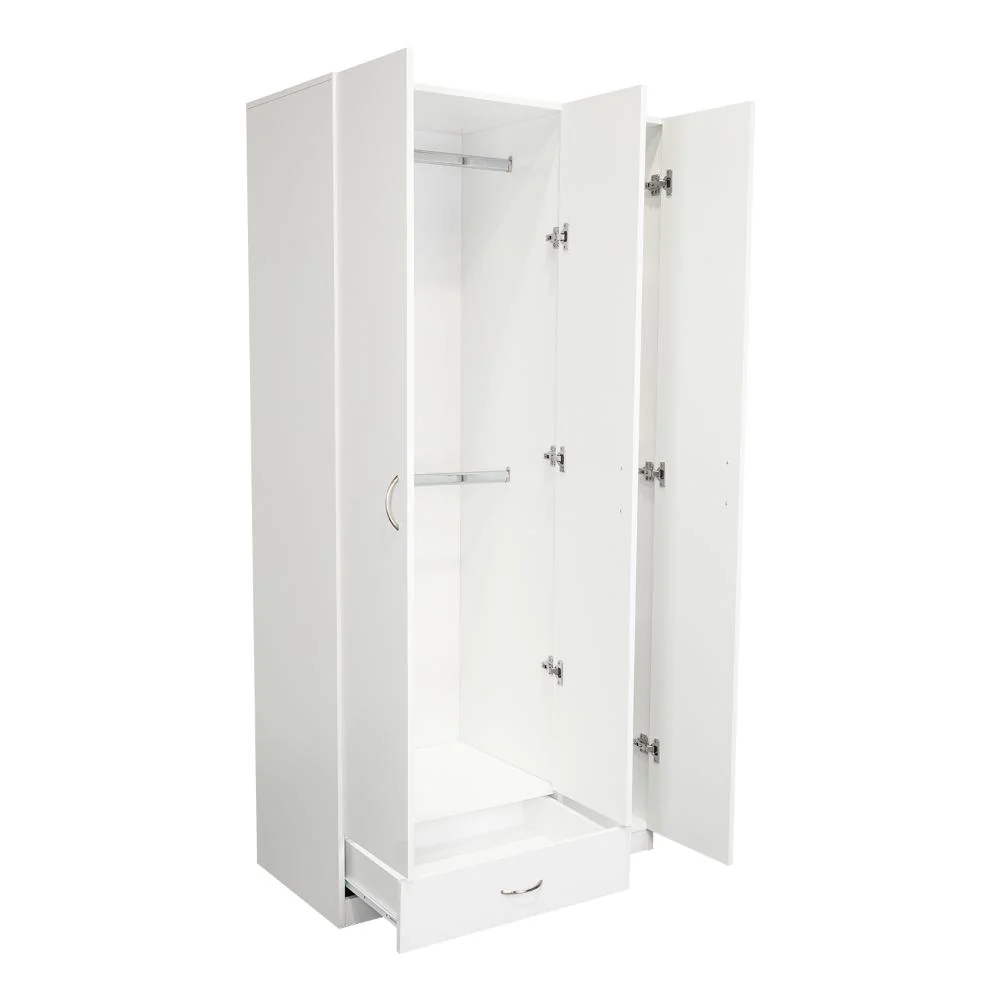 Closet Viltex, Blanco, Con Un Cajon, Amplios Espacio Para Ropa - Image 6