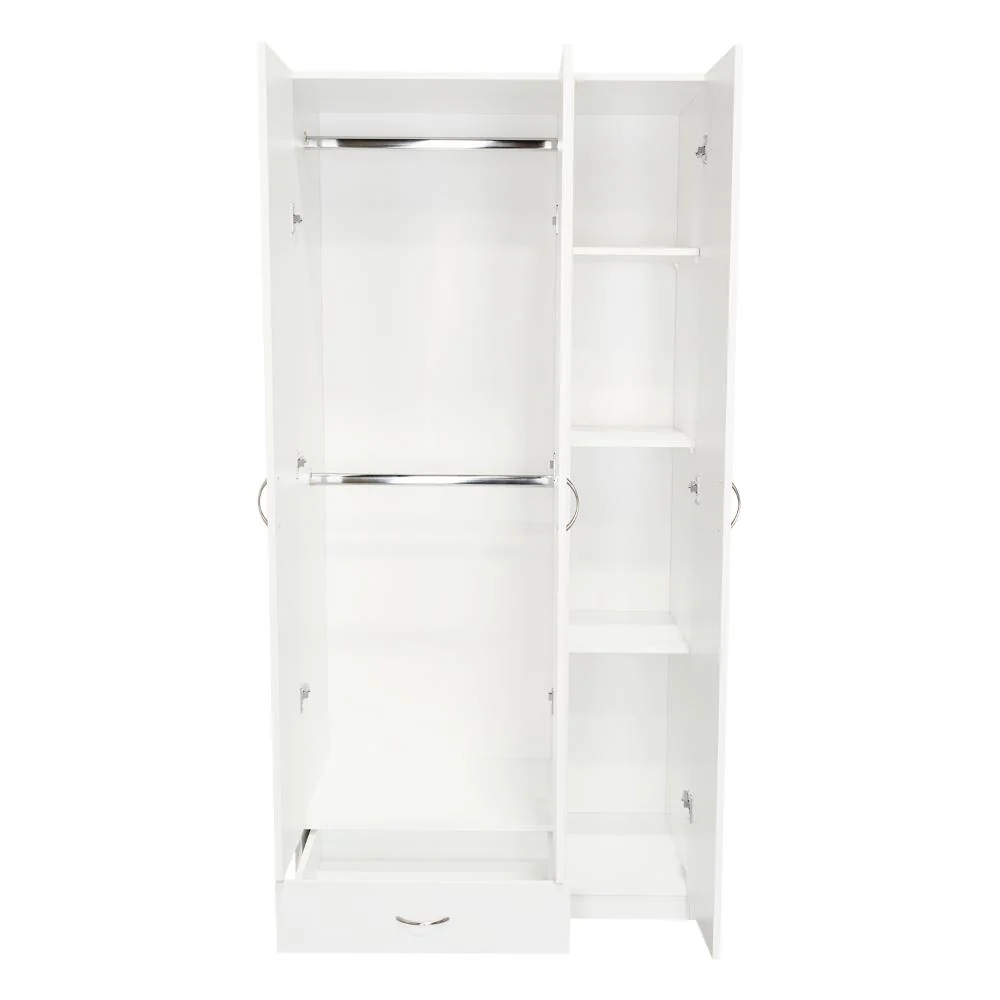 Closet Viltex, Blanco, Con Un Cajon, Amplios Espacio Para Ropa - Image 8