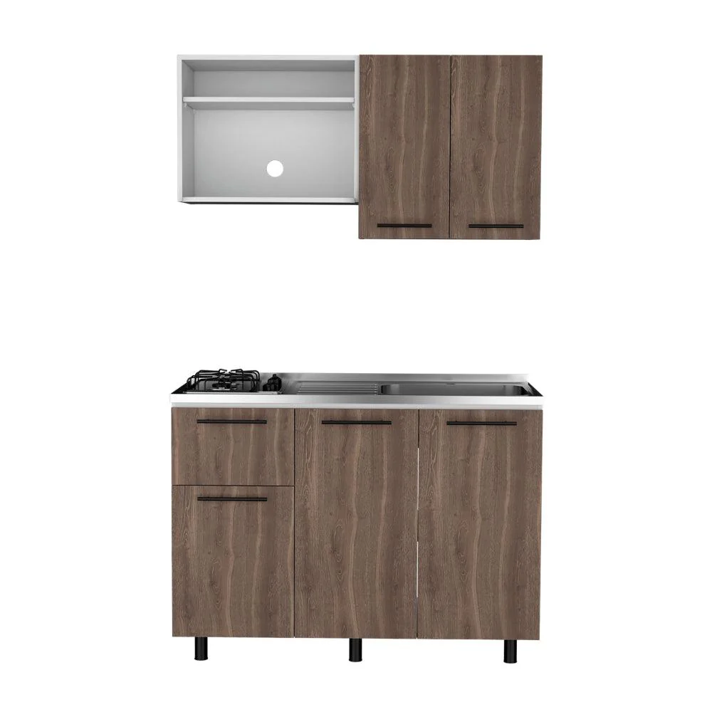 Cocina Integral Piret, Blanco Duqueza y Milan, Incluye Mesón Derecho Socoda - Image 6