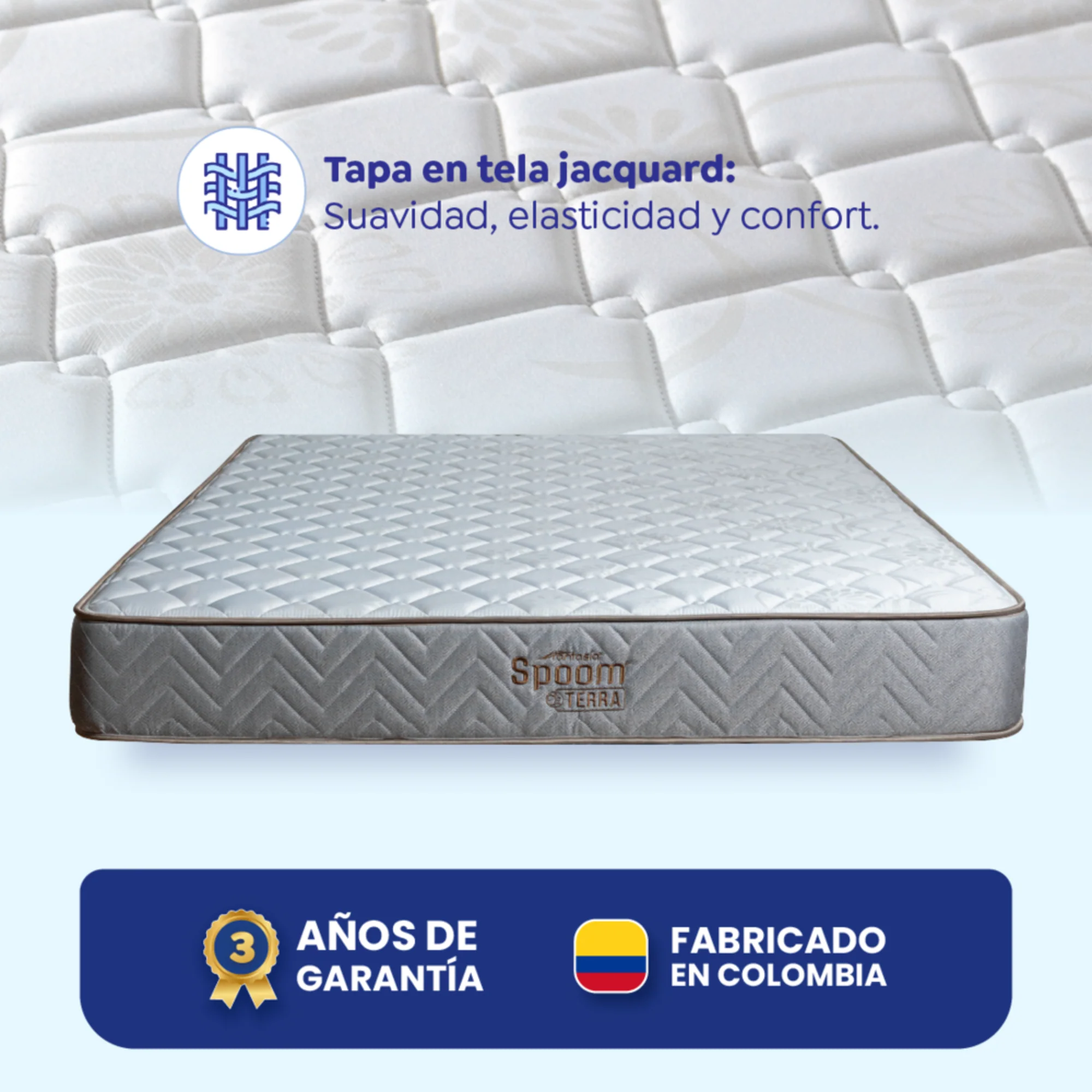 Colchón spoom de 120x190 cm marca Fantasía - Image 6