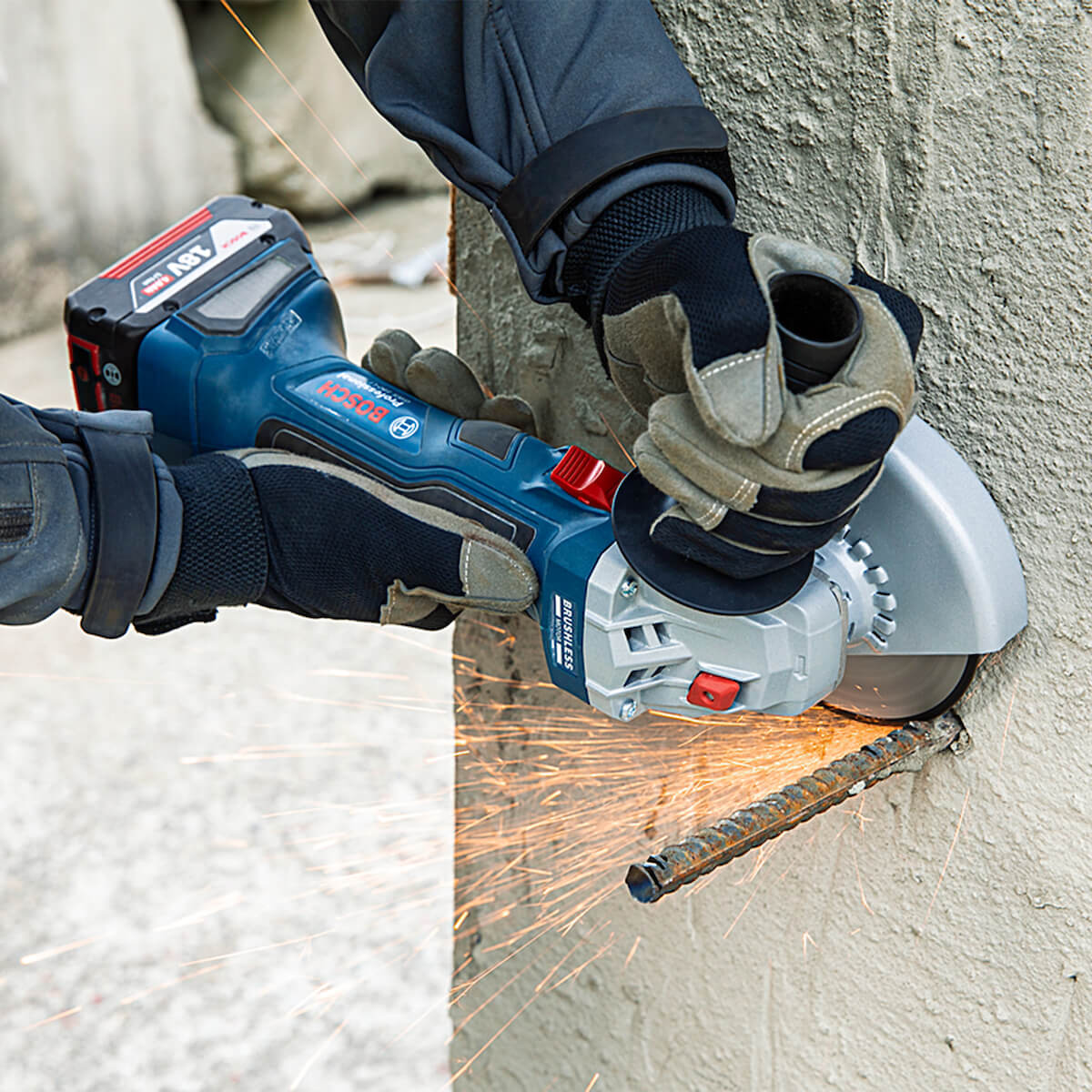 Combo Bosch Taladro GSB 185 LI con Pulidora GWS 180 LI 18V y dos baterías - Image 9