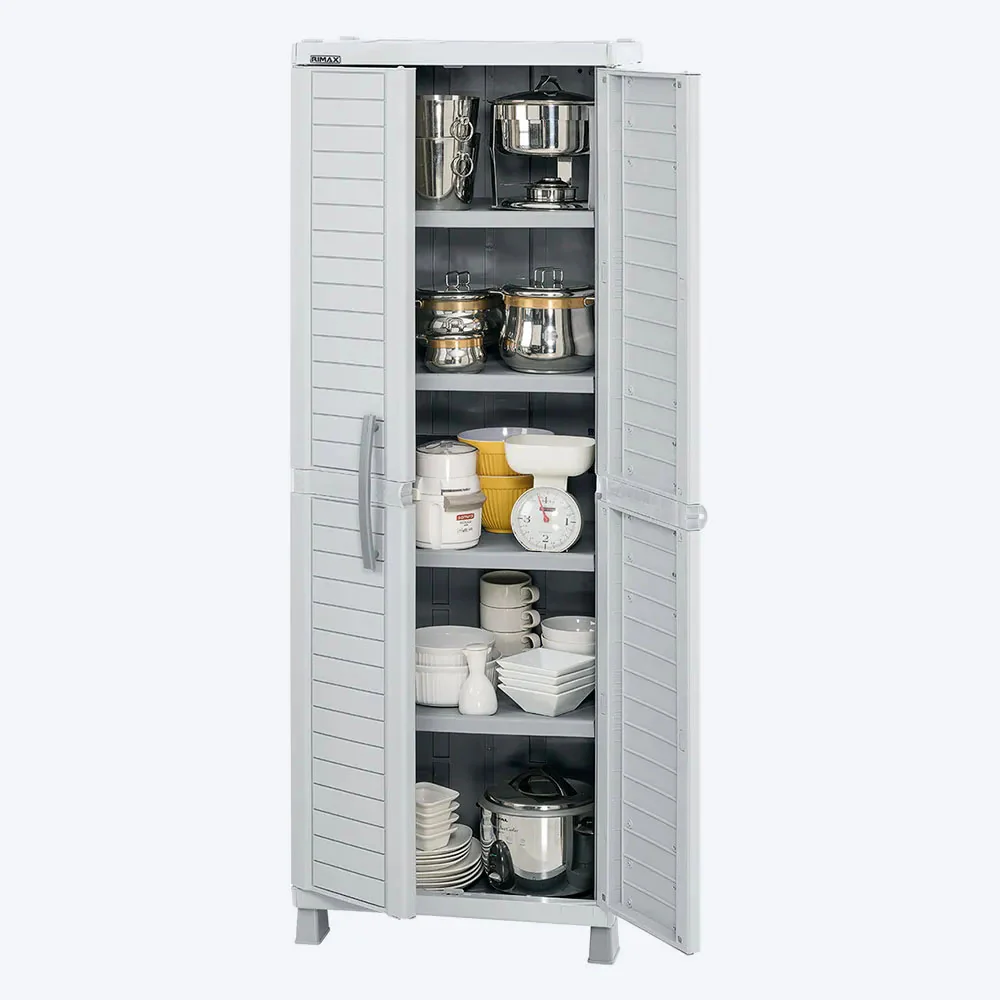 Combo cocina barú armario grande + armario mediano gris marca Rimax - Image 2