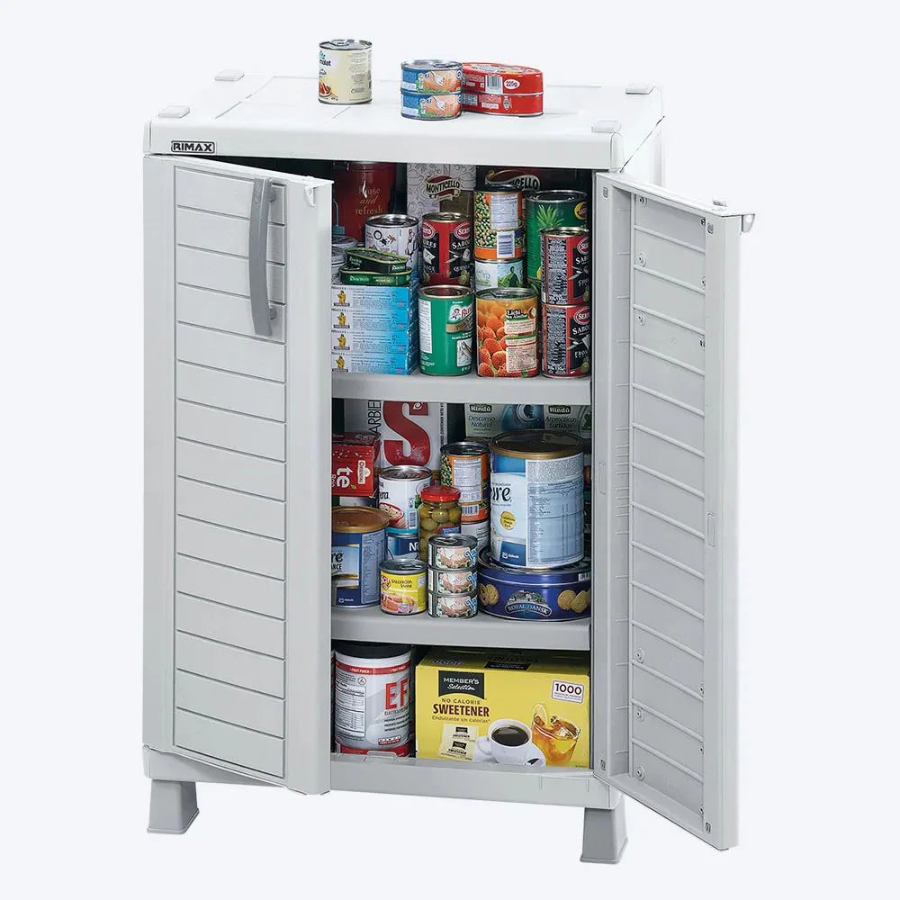 Combo cocina barú armario grande + armario mediano gris marca Rimax - Image 3