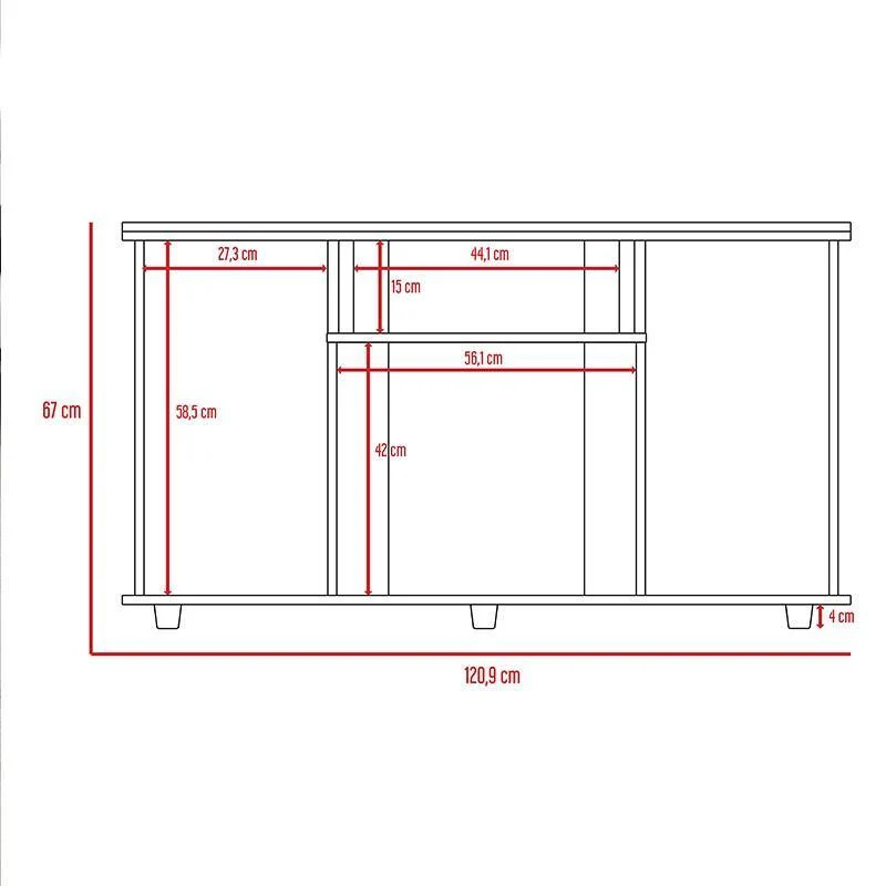 Combo para Habitación Clara Luna, Incluye Closet y Mesa Para Tv - Image 12