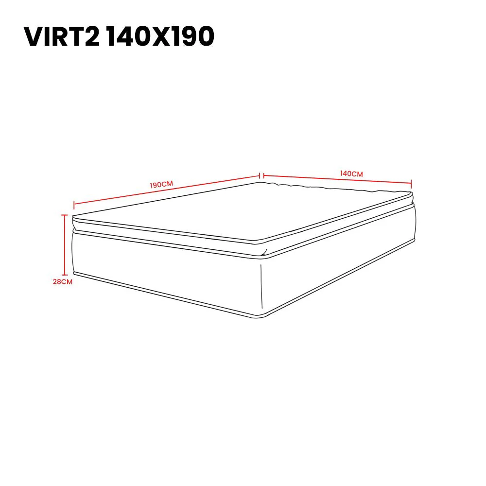 Combo para Habitación Optato, Incluye Cama Doble y Colchón - Image 7