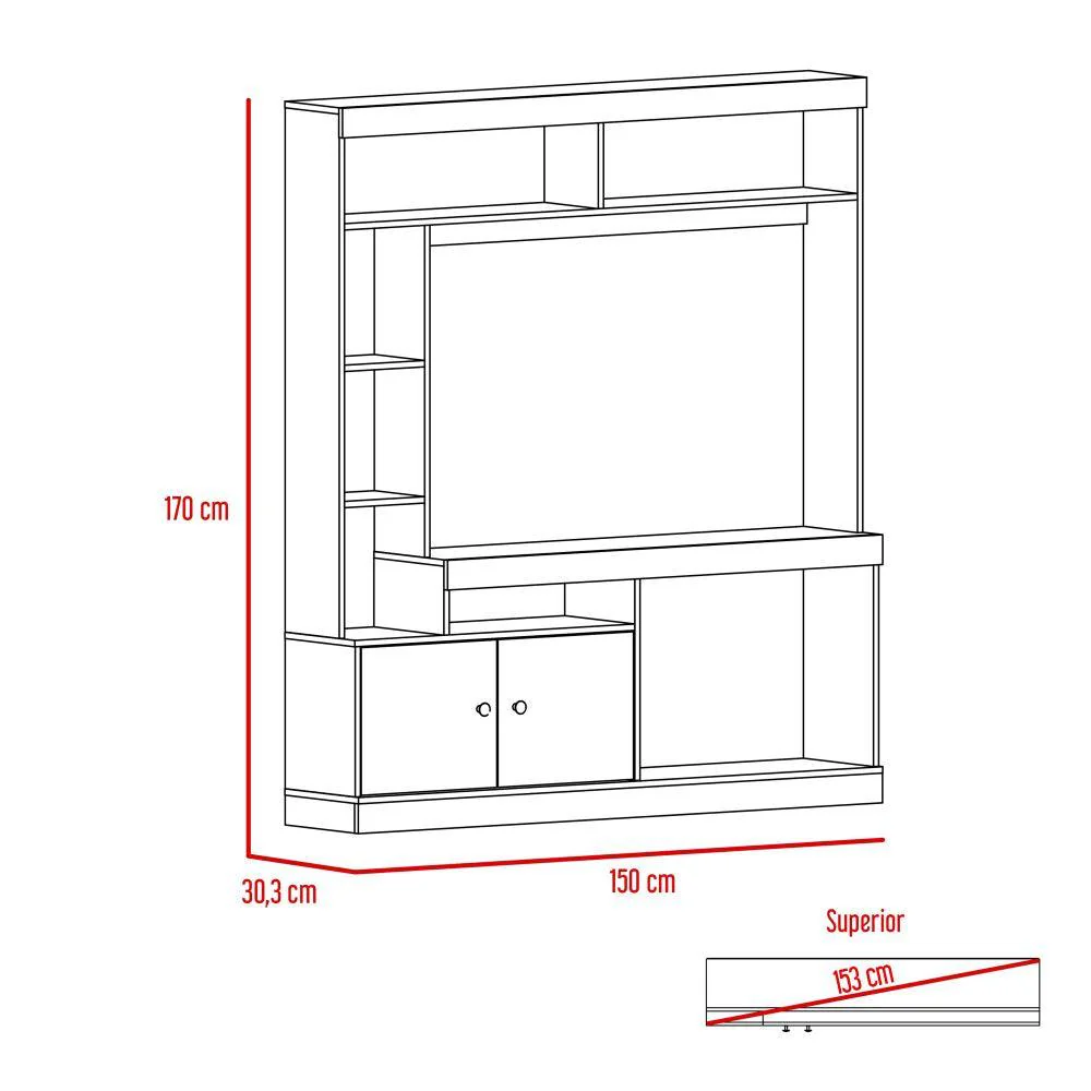 Combo Para Sala Cian, Incluye Mesa Para TV y Mesa de Centro - Image 5