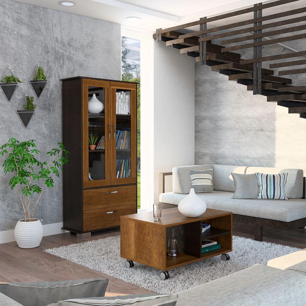 Combo Para Sala Damaris, Incluye Vitrina y Mesa de Centro - Image 2