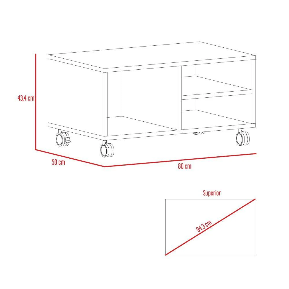 Combo Para Sala Goett, Incluye Mesa Para TV, Mesa Auxiliar y Mesa de Centro - Image 10
